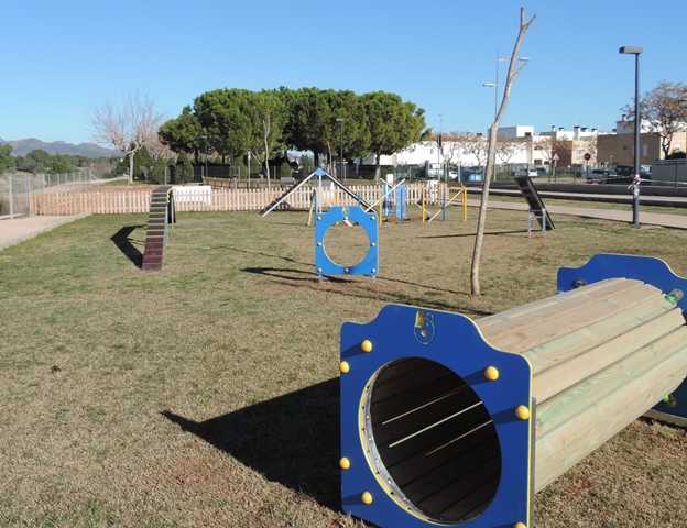 Circuit d'entrenament per a gossos