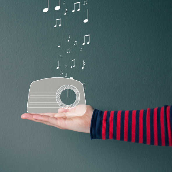 GettyImages - ràdio de música