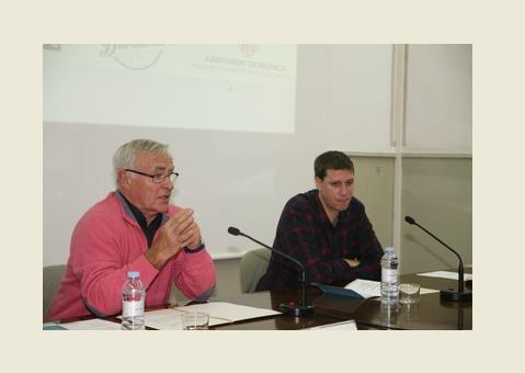 Jordi Peris durant la seua intervenció