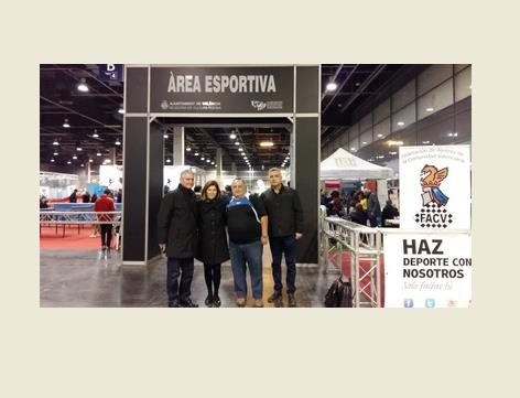 Maite Girau a la fira d'Expojove