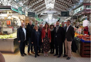 La regidora Sandra Gómez ha presentat el programa VLCGastronomia