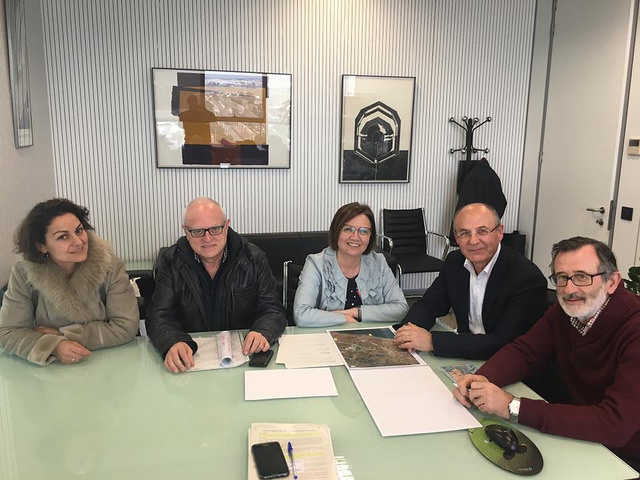 Reunió amb el director general d'Obres Públiques, Transport i Mobilitat, Carlos Domingo