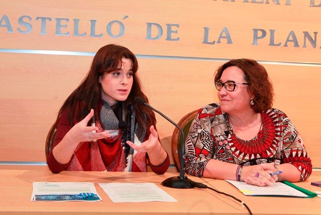 La vicealcaldesa, Ali Brancal, i la regidora de Festes, Sara Usó