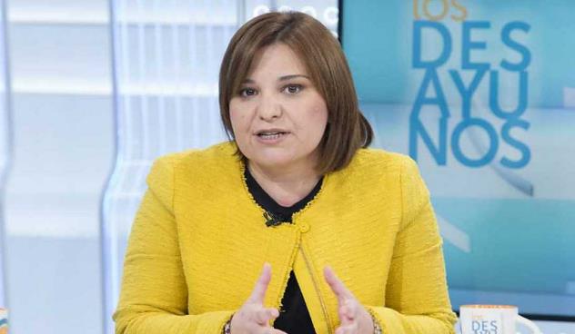 Bonig, durant l'entrevista en 'Los Desayunos de TVE'.