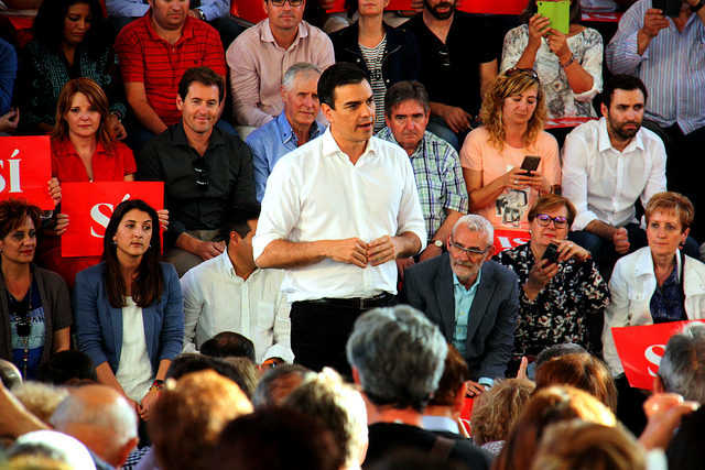 Pedro Sánchez a Burjassot.