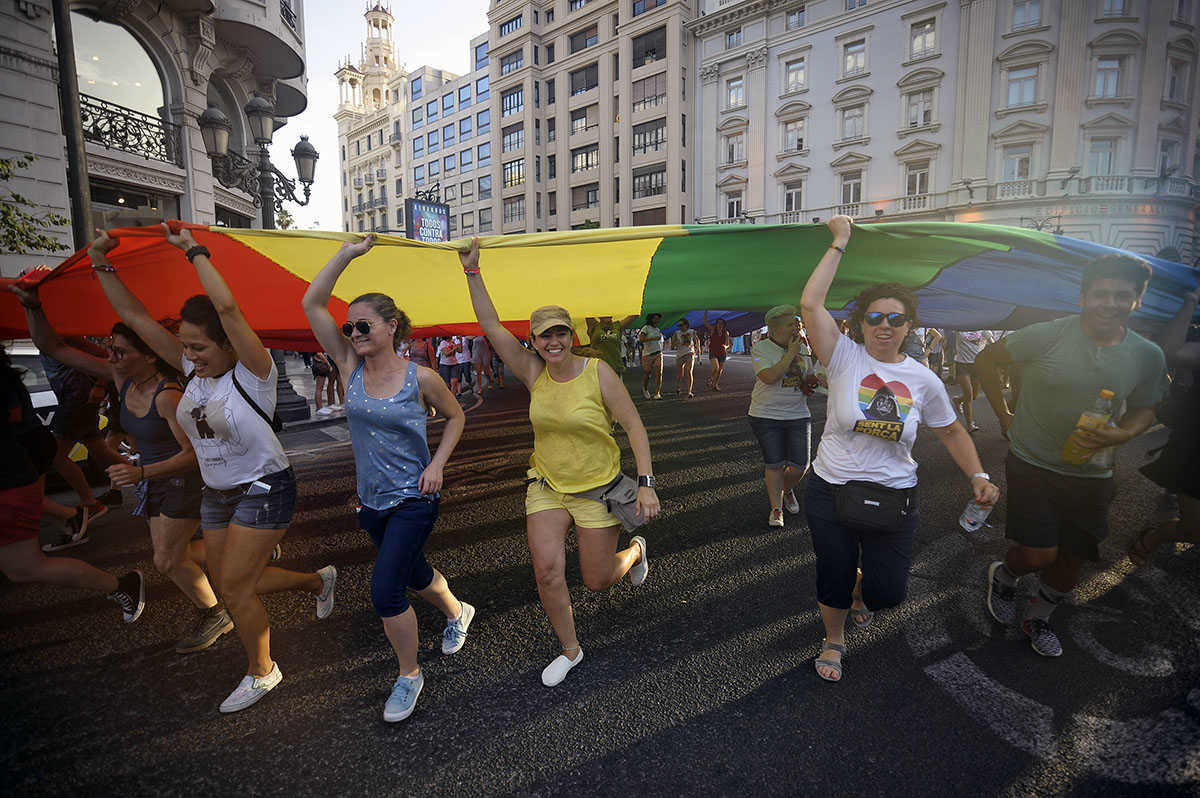 La marxa de l'Orgull 2017 ha posat la mirada en els països on encara es persegueix la identitat sexual.