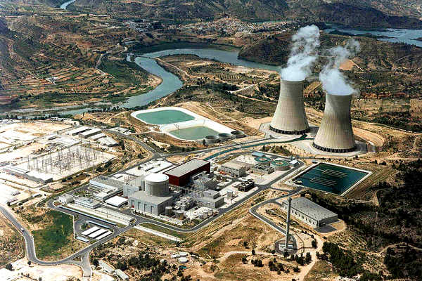 Imatge d'arxiu de la central nuclear de Cofents