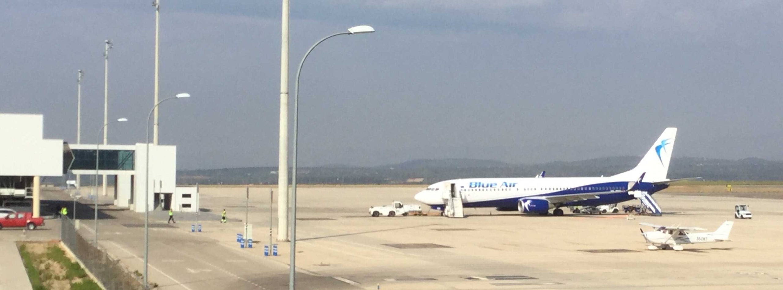 Blue Air ha activat un tercer vol setmanal a Bucarest des de l'aeroport de Castelló