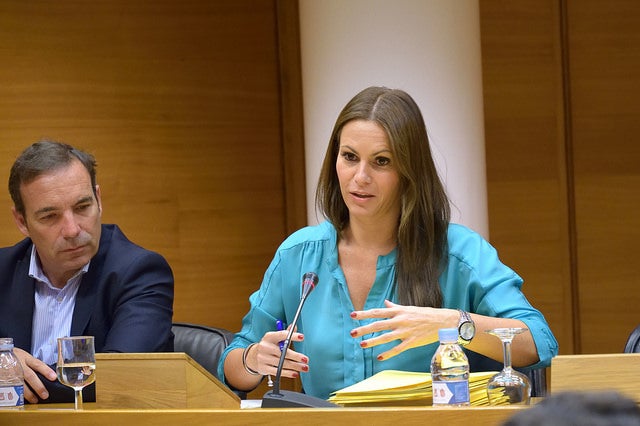 Beatriz Gascó va comparéixer dilluns a la comissió que investiga la gestió de Ciegsa.