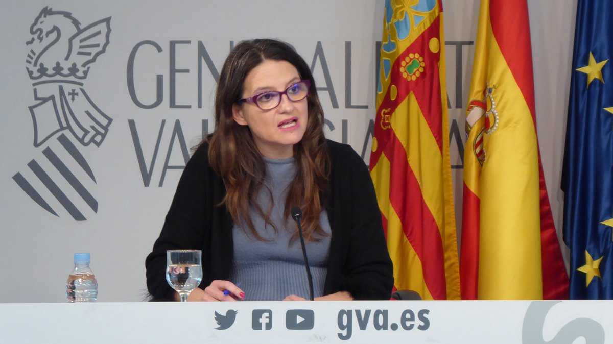 Mónica Oltra ha reflexionat durant la roda de premsa posterior al Ple del Consell al voltant dels resultats de les eleccions catalanes.