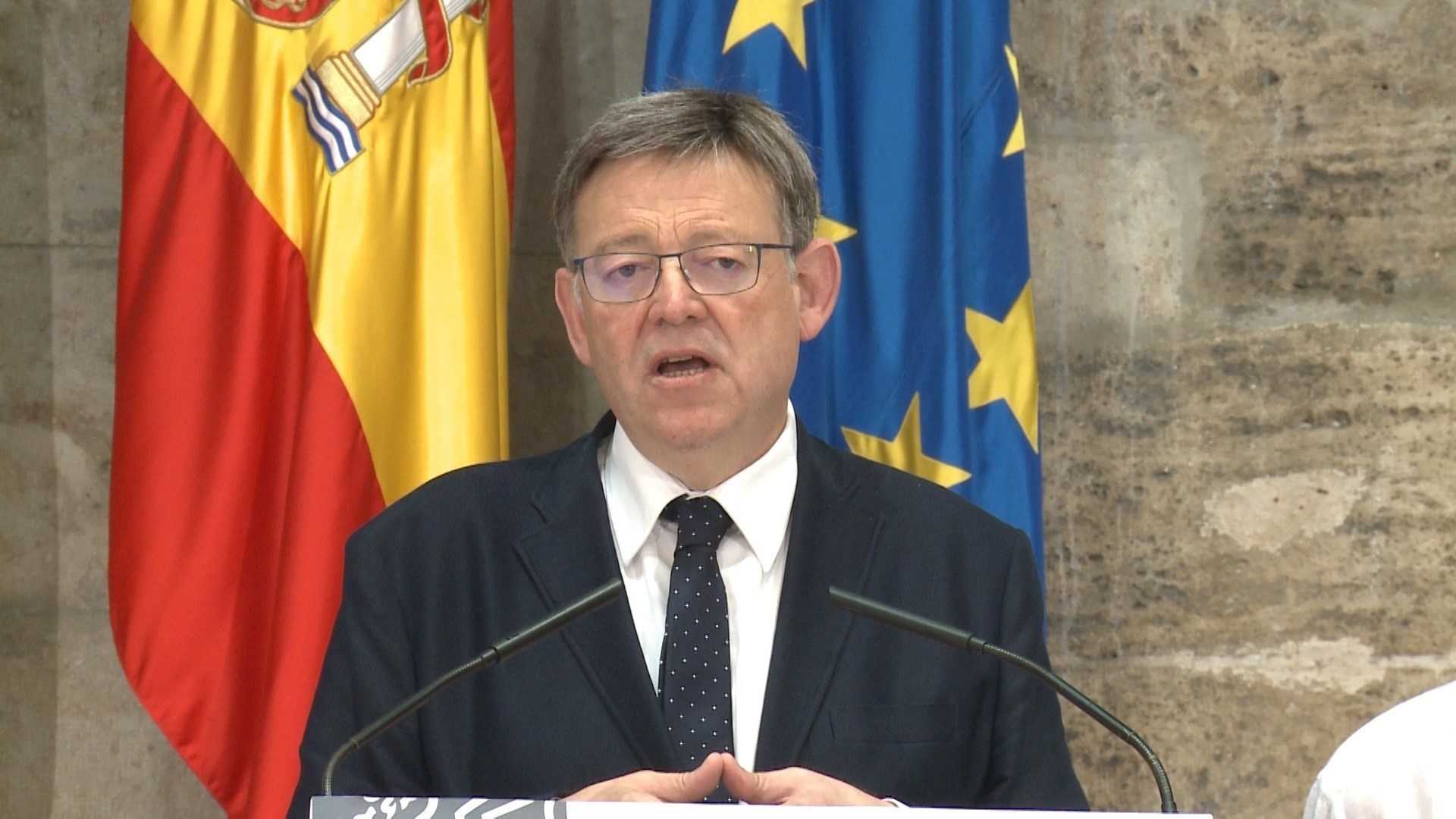El president de la Generalitat Valenciana, Ximo Puig, ha mostrat la seua preocupació per la situació de Catalunya.