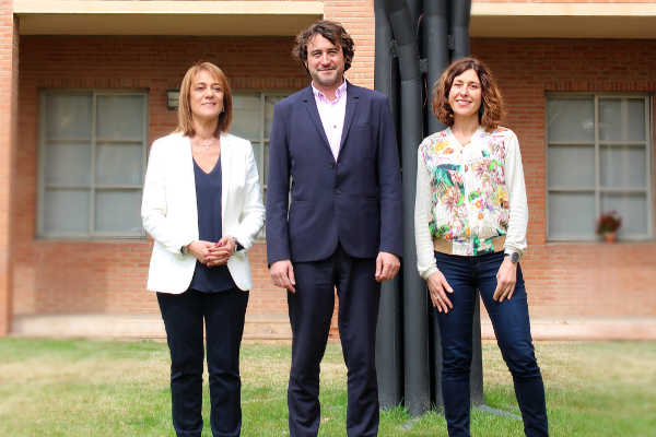 Ester Franquesa, Rubén Trenzano i Marta Fuxà. / Govern de Balears