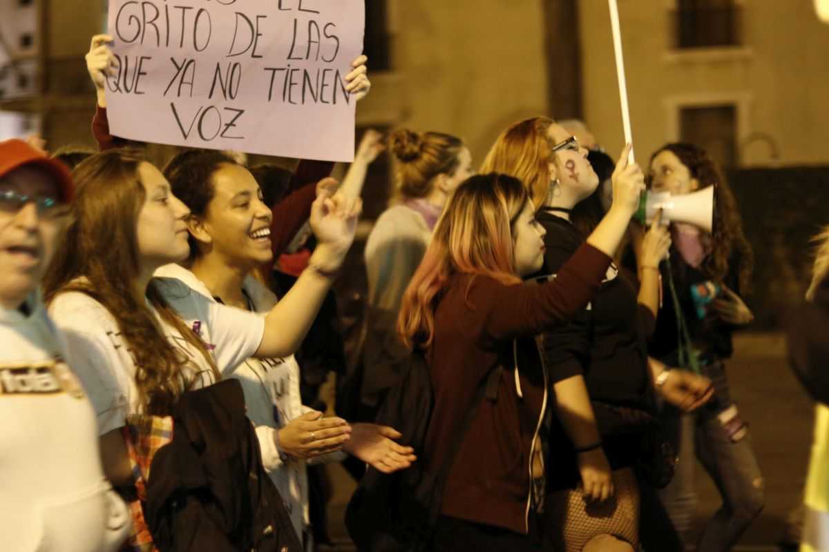 Imatge d'arxiu de la manifestació del 8 de Març de 2017.