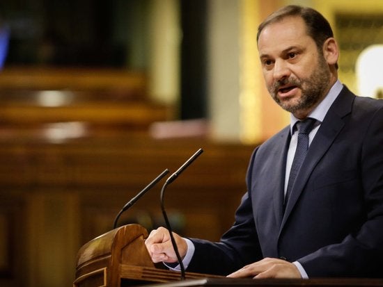 El ministre de Foment, José Luis Ábalos, en una imatge d'arxiu.