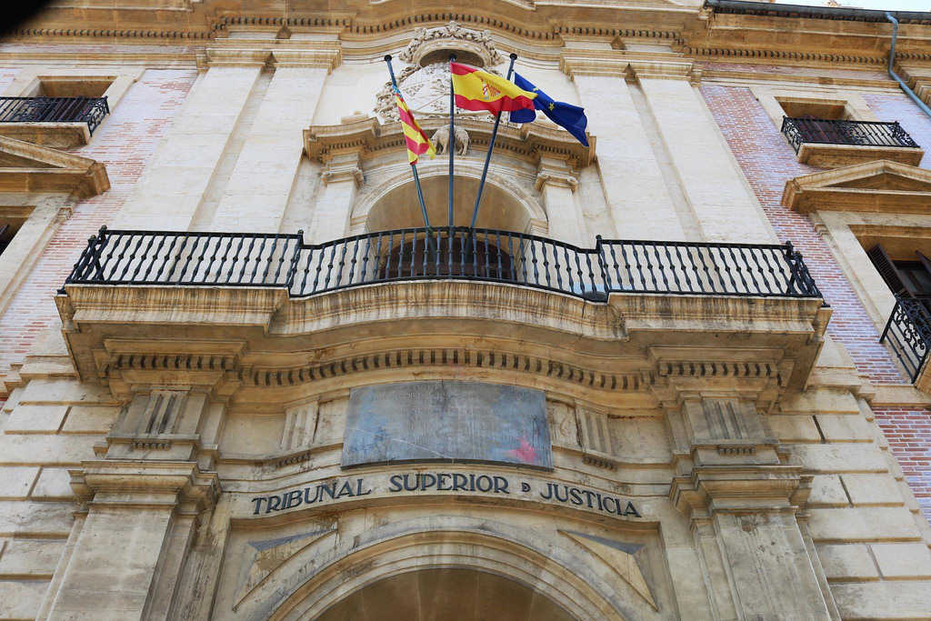 Imatge d'arxiu del Tribunal Superior de Justícia del País Valencià (TSJ).