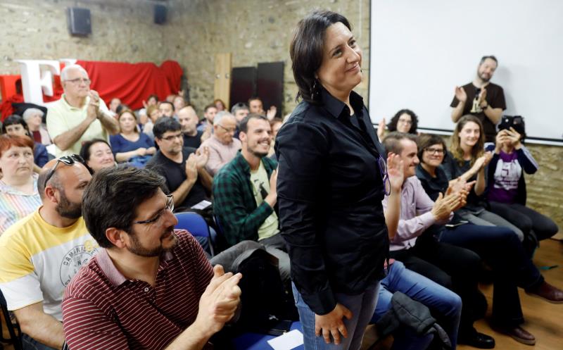 Rosa Pérez està considerada afí al coordinador federal d'Esquerra Unida, Alberto Garzón.