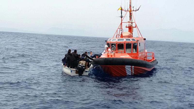 Aquest ha sigut el quart rescat d'immigrants en aigües de la demarcació d'Alacant des de l'inici d'any.