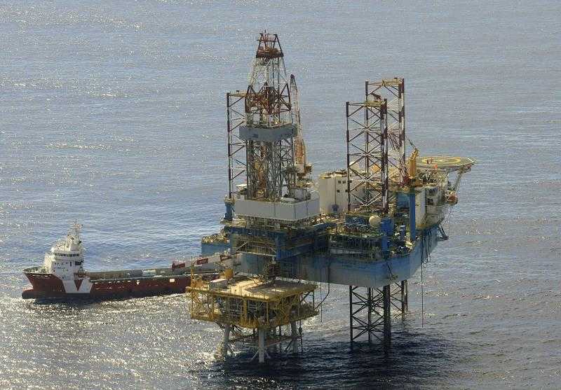 La planta de gas Castor està davant la costa de Vinaròs.