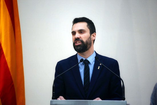 Roger Torrent, president del Parlament de Catalunya