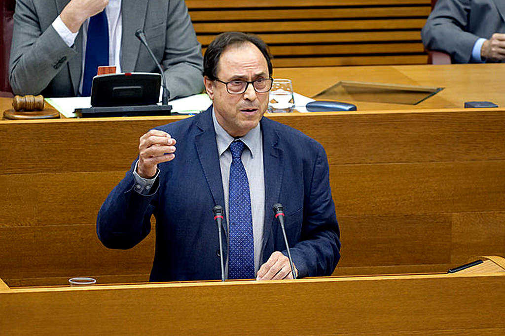 El conseller d'Hisenda, Vicent Soler, en una imatge d'arxiu.