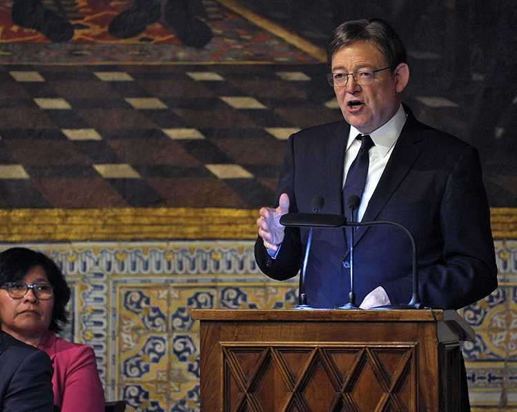 Puig ha defensat que el País Valencià lidere el discurs de la defensa de les autonomies.
