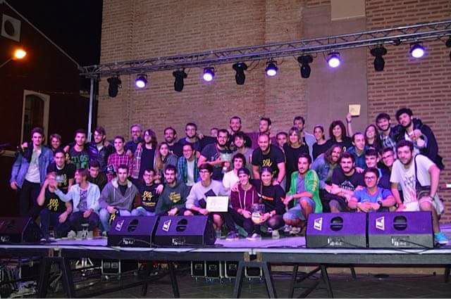 Participants al concurs de música novell de la primera edició del Foios Little Fest de l'any passat