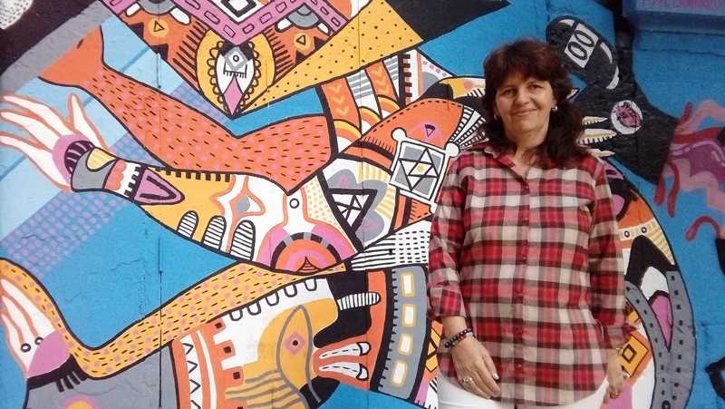 Gloria Amparo Suárez: "Veiem que cada vegada la ultradreta està mes junta i més forta. Angoixa i preocupa el que pot estar passant en els territoris".