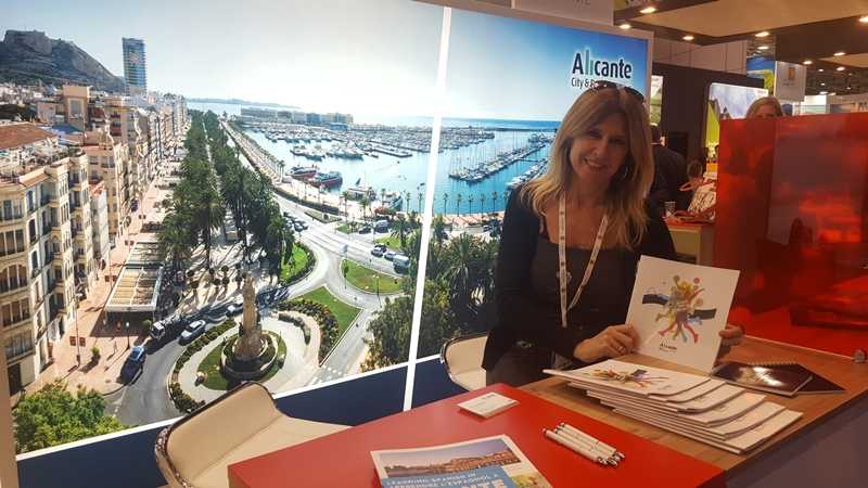 Eva Montesinos al World Travel Market de Londres