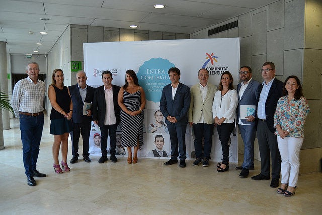 Diversos representants del sector turístic han participat en la presentació de la campanya de promoció de l'hospitalitat