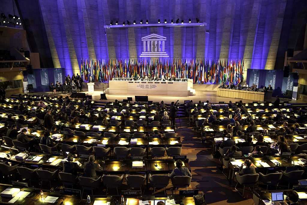 Assemblea General de la UNESCO, en una reunió celebrada a París.