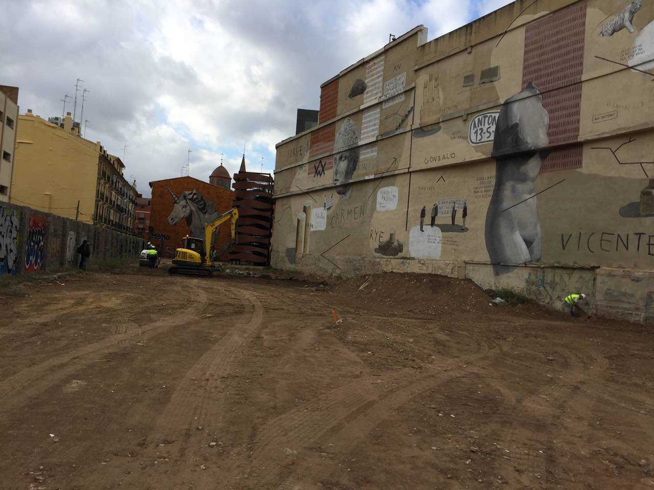 L'obra de remodelació dels terrenys ubicat rere el museu tenen un cost aproximat de 300.000 euros.