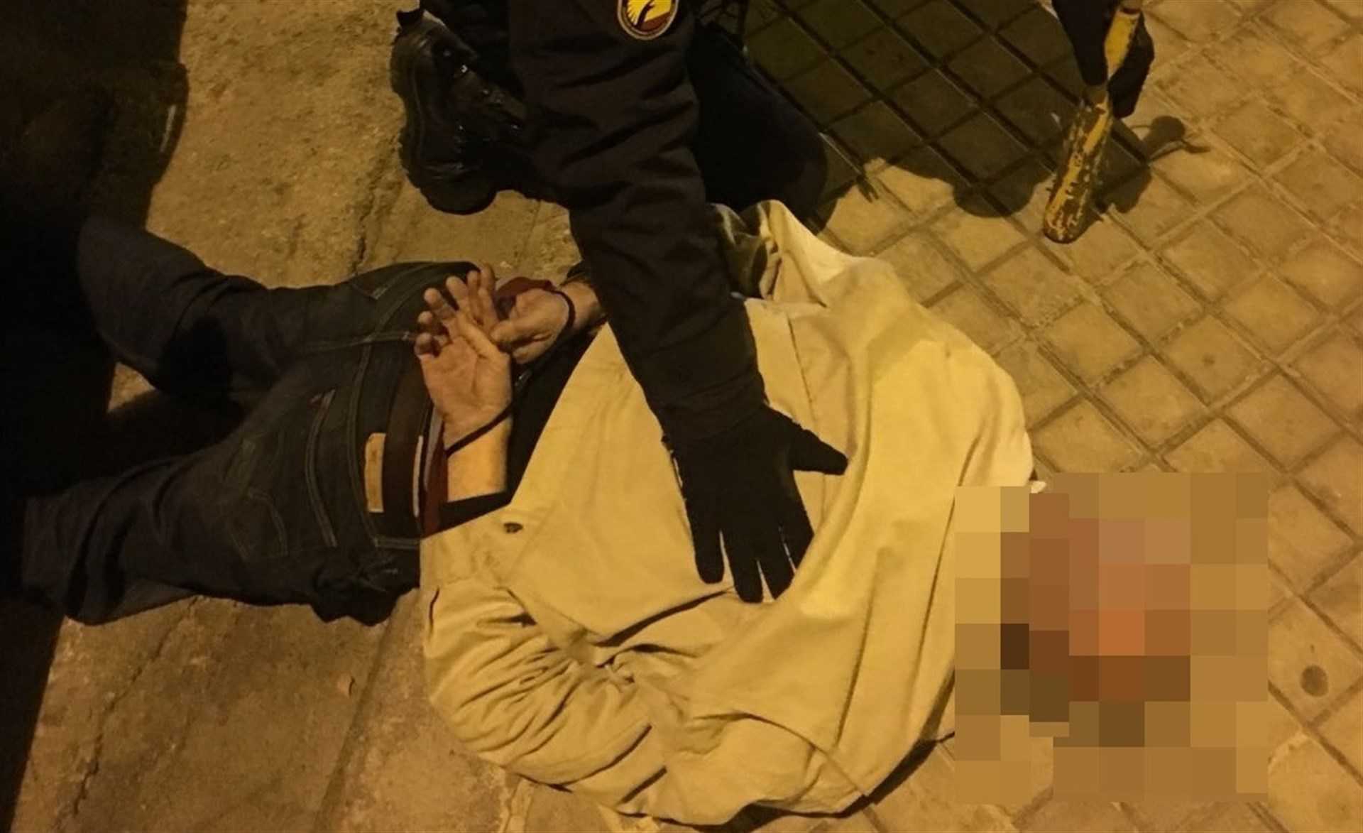 Els policies van advertir l'agressió quan patrullaven per una zona propera