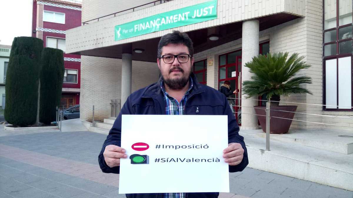 L'Ajuntament de Bellreguard ha assegurat que contestaran al requeriment de la Delegació del Govern. En la imatge, l'alcalde Àlex Ruiz.