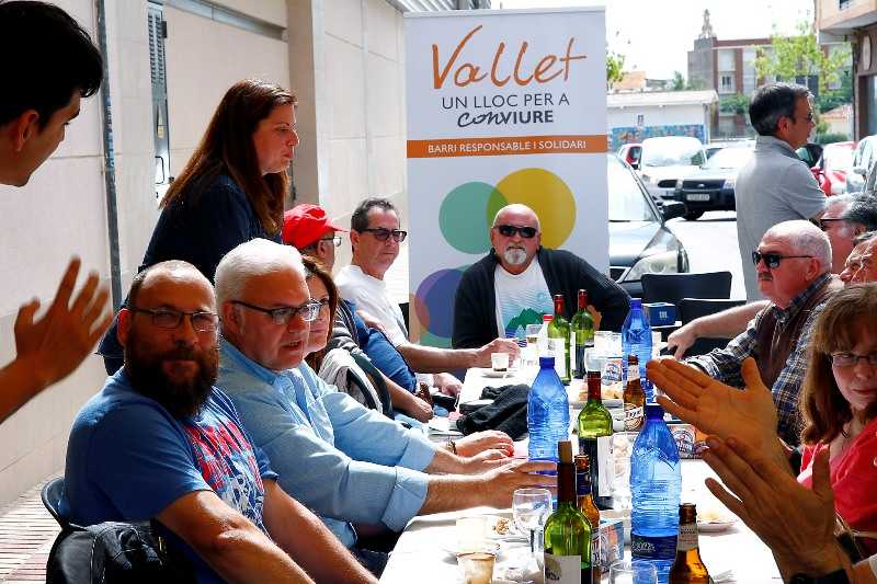 Reunió entre els veïns del barri del Vallet i l'Ajuntament de Puçol