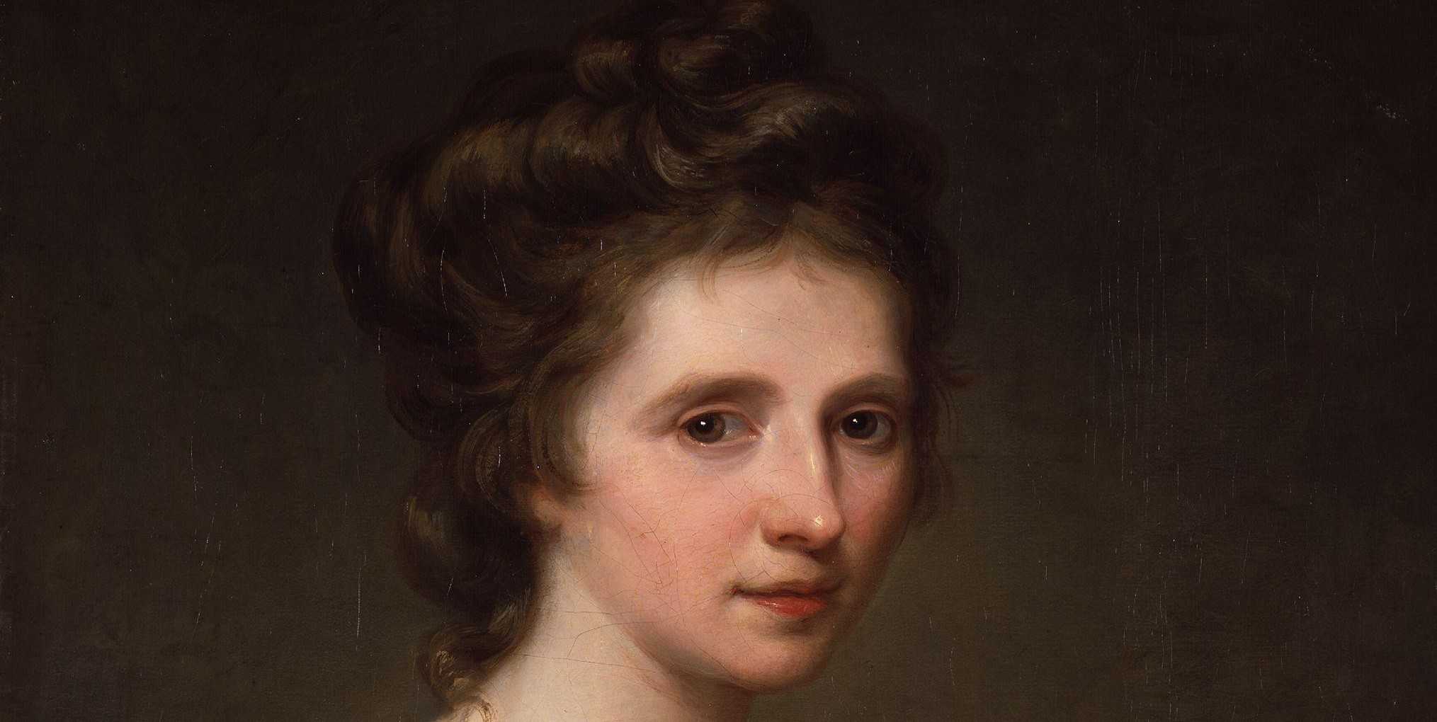 Angelica Kauffmann, 'Autoretrat' (detall),1770-75