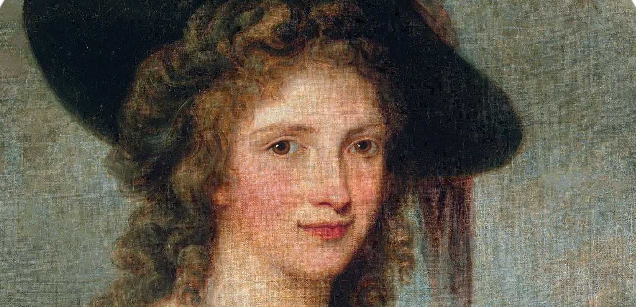 Angelica Kauffmann, 'Autoretrat' (detall),1780-1785