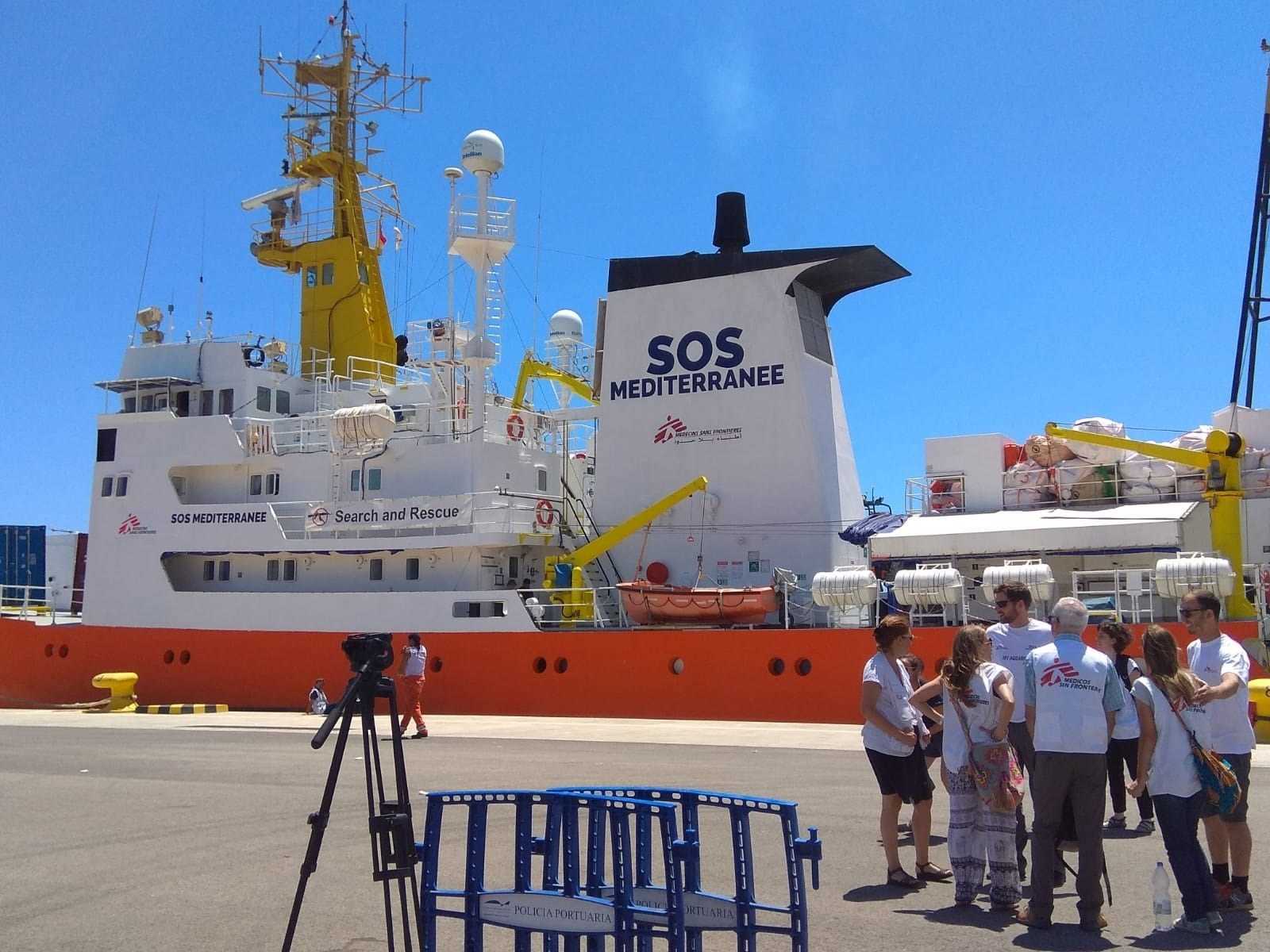 L'Aquarius porta més de dos anys realitzant operacions ininterrompudes de cerca i rescat en el Mediterrani central.