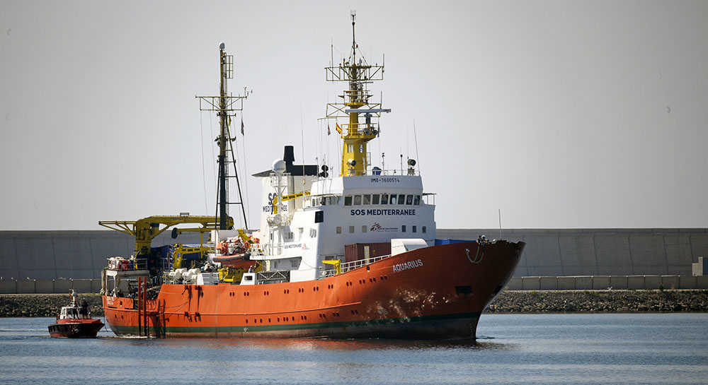 El vaixell Aquarius va arribar al port de València el passat 17 de juny.