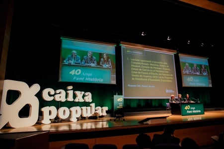 Caixa Popular és la primera entitat valenciana en nombre d'actius.