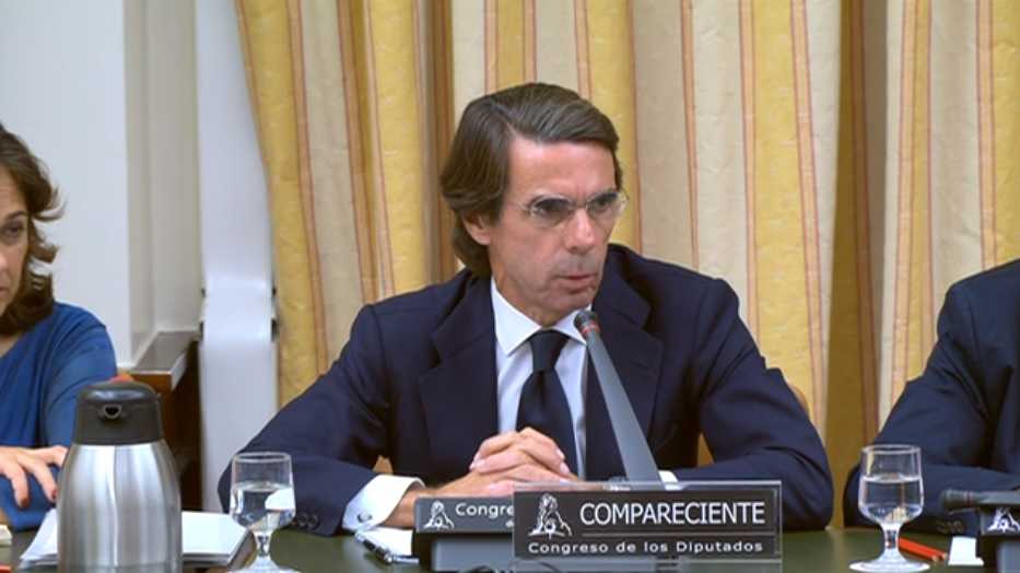 L'expresident del govern espanyol, José María Aznar, defensa la posada en llibertat de Zaplana. 