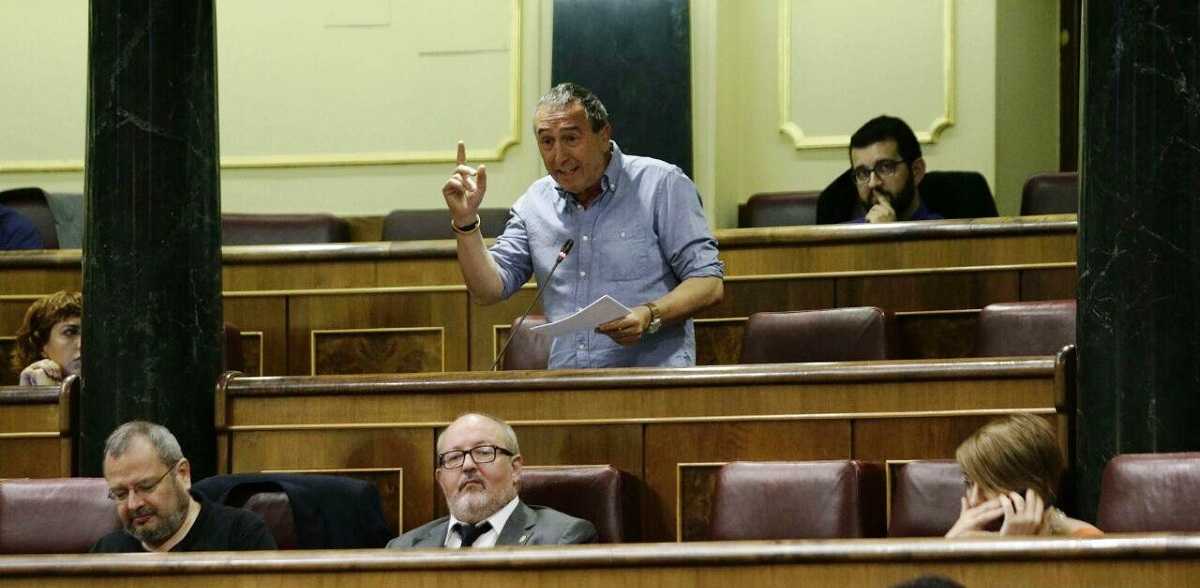 Joan Baldoví, aquest dimecres al Congrés.