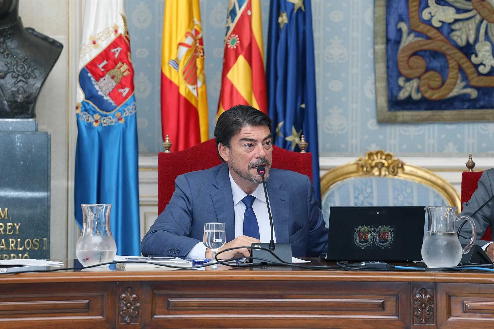L'alcalde d'Alacant, Luis Barcala (PP)