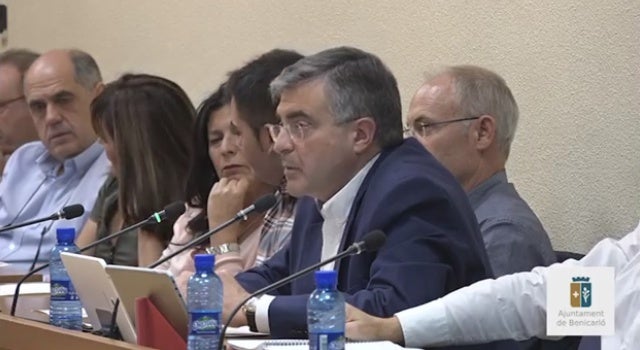 El regidor de Cs a l'Ajuntament de Benicarló, Benjamín Martí.