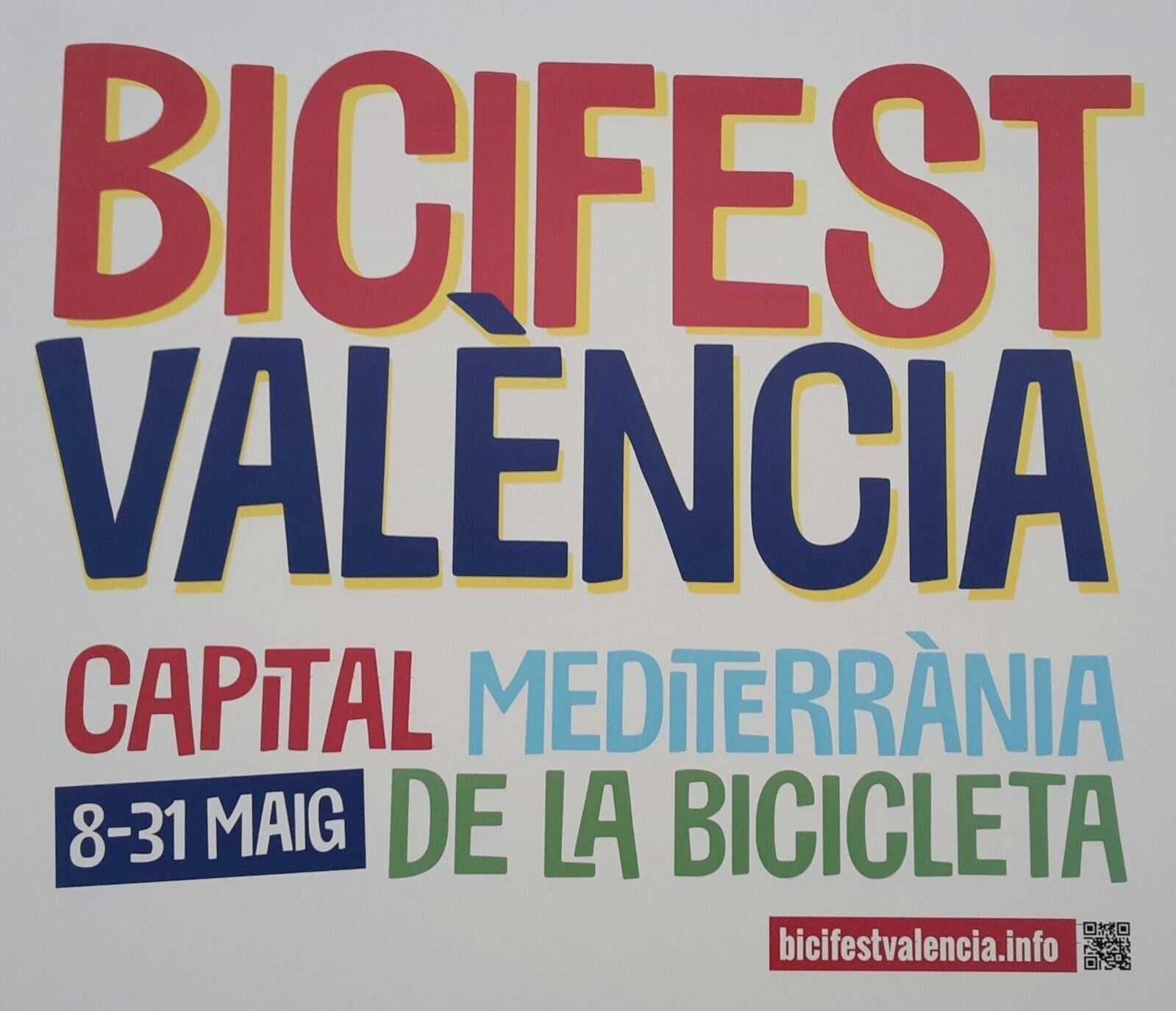 Cartell promocional del Bicifest que comença el pròxim dilluns