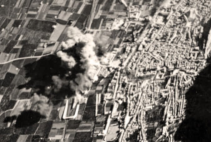 Bombardeig de l'estació de Xàtiva.