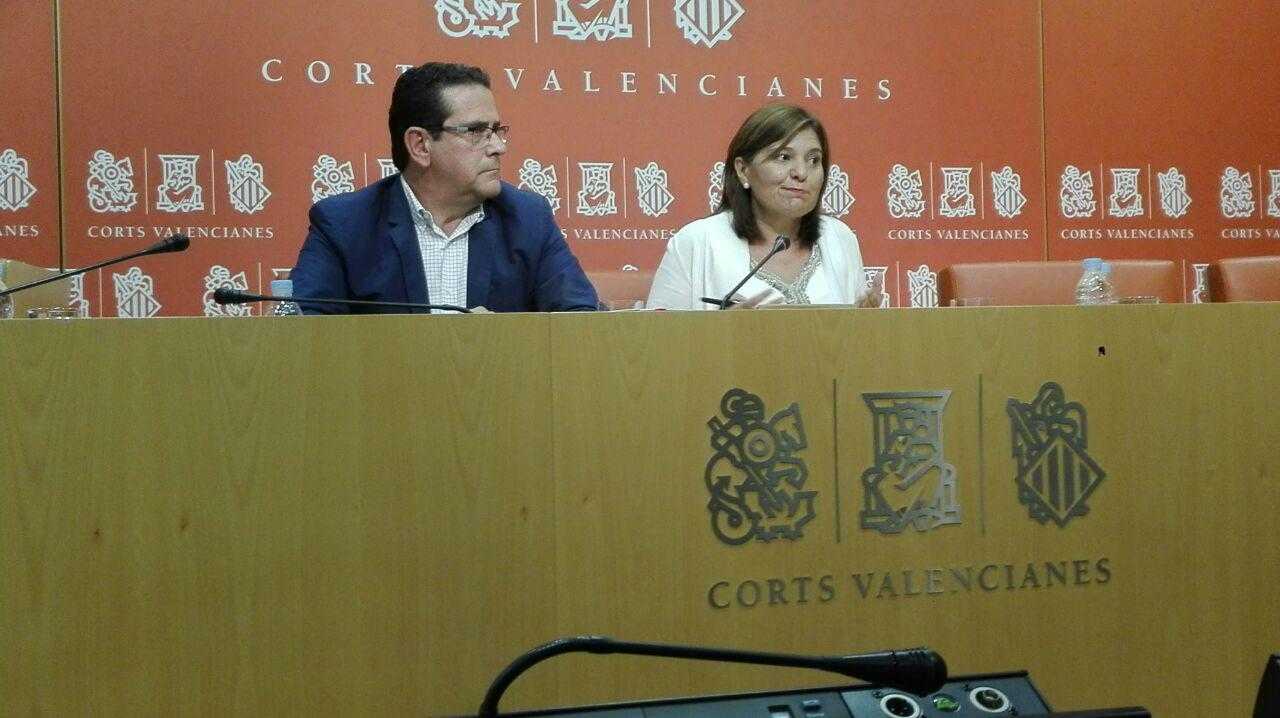 Isabel Bonig ha comparegut davant de la premsa després de la Junta de Síndics celebrada aquest matí.