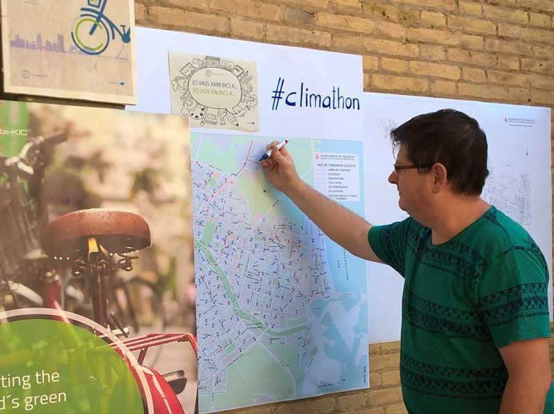 El Climathon és una iniciativa global amb acció local. En la imatge, propostes recollides en l'edició del 2016.