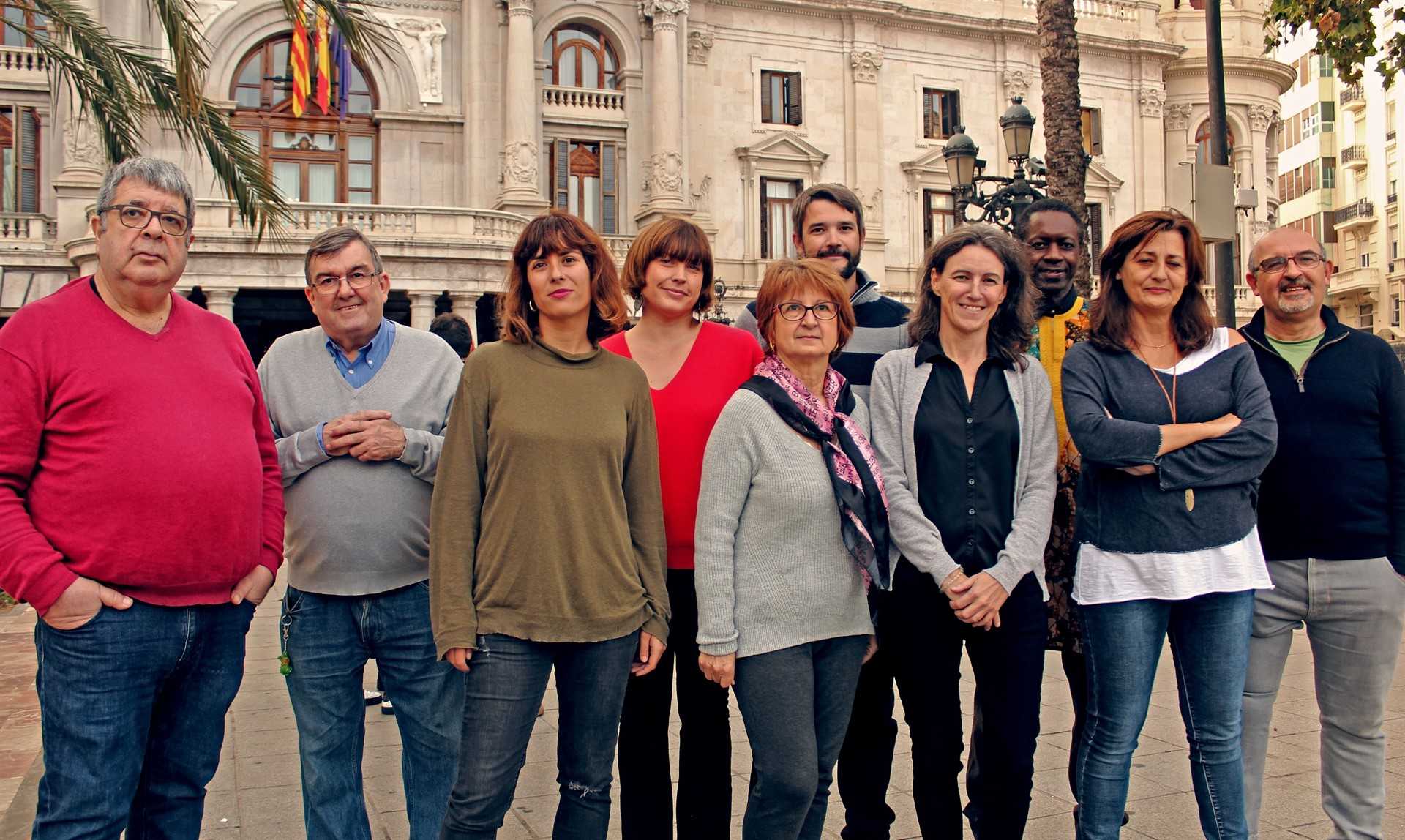 La portaveu municipal de València en Comú, María Oliver, encapçala la candidatura de València en Comú.