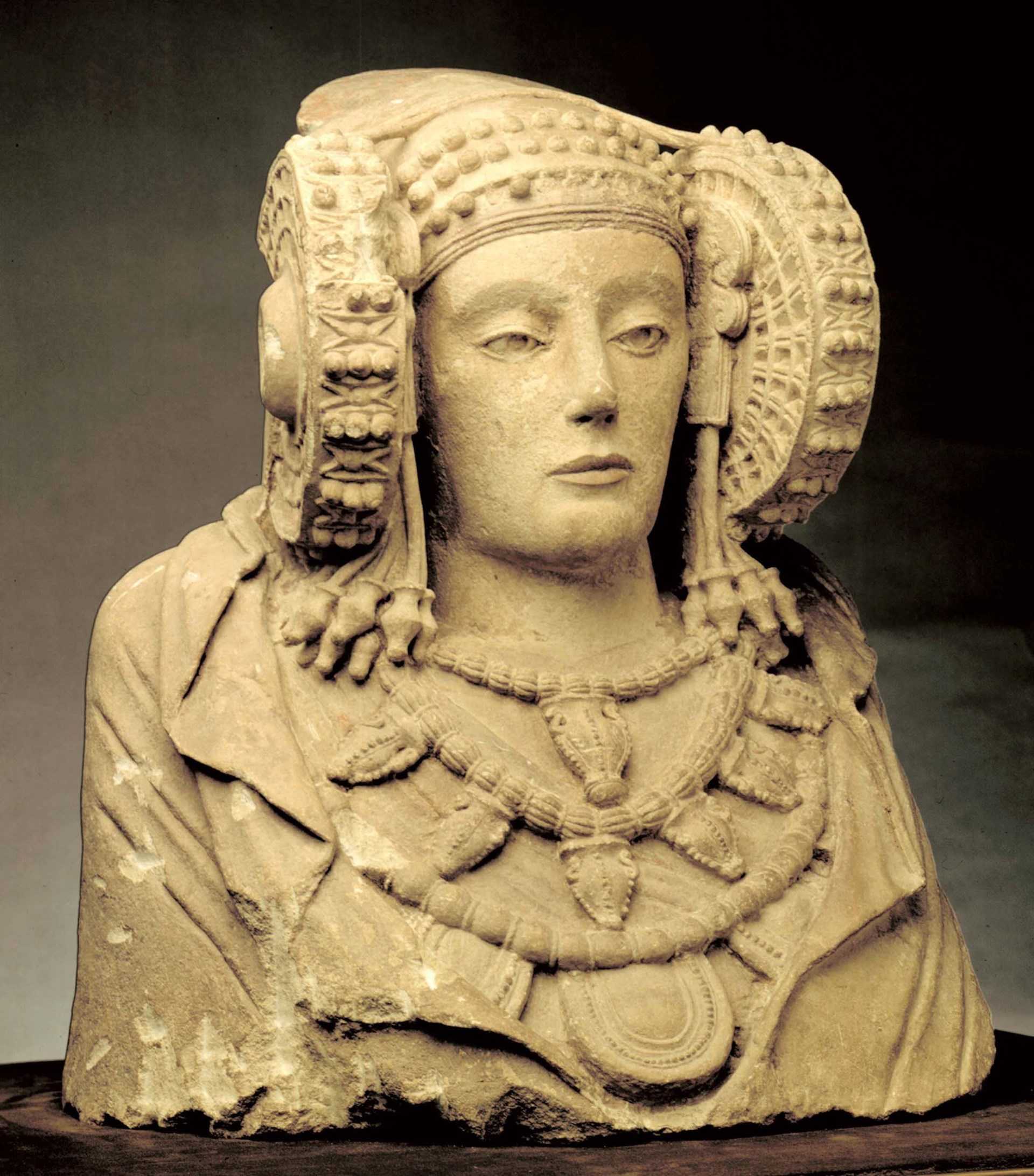 La Dama d'Elx es troba actualment al Museu Arqueològic Nacional de Madrid.