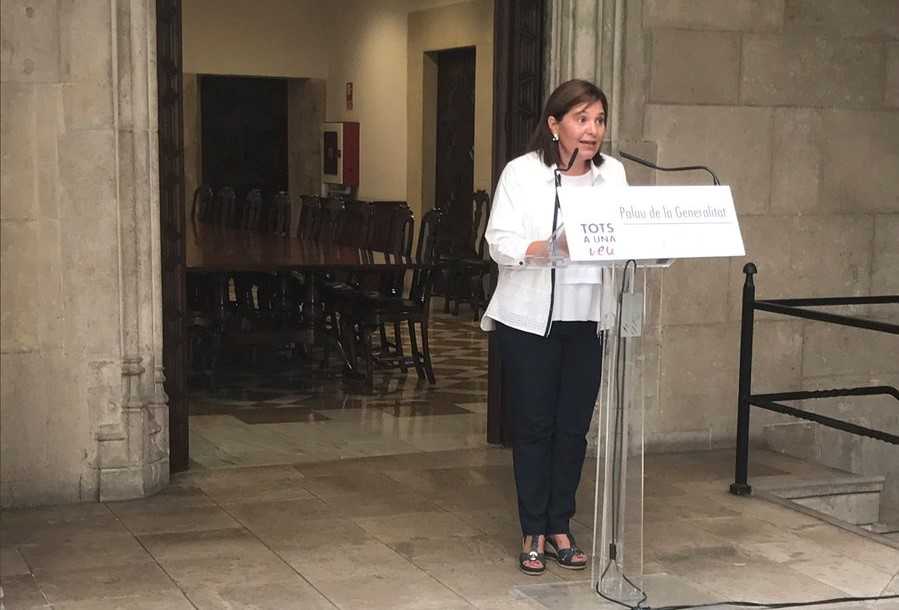 Isabel Bonig ha assegurat que el Consell tindrà el suport del seu partit en la reclamació d'un nou model de finançament.